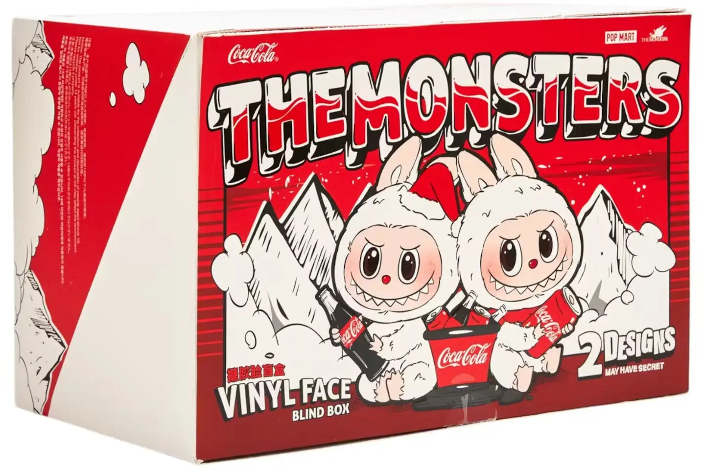 Pop Mart Labubu The Monsters – Série “Coca Cola” – Étui scellé (6 boîtes mystères) – Vinyl Face VOSneakers