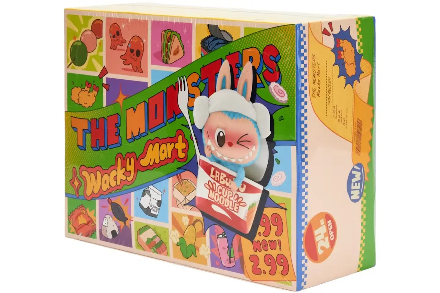 Pop Mart Labubu The Monsters – Série “Wacky Mart” – Étui scellé (12 boîtes mystères) – Figurine VOSneakers