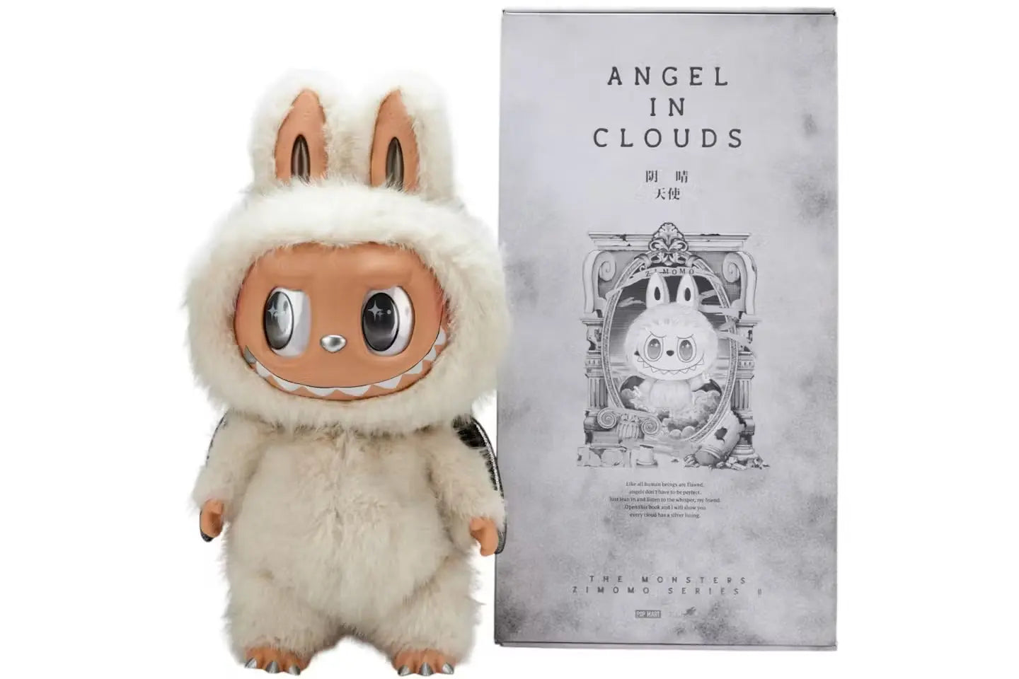 Pop Mart The Monsters – Labubu & Zimomo “Angel in Clouds” – Figurine avec Tote Bag VOSneakers
