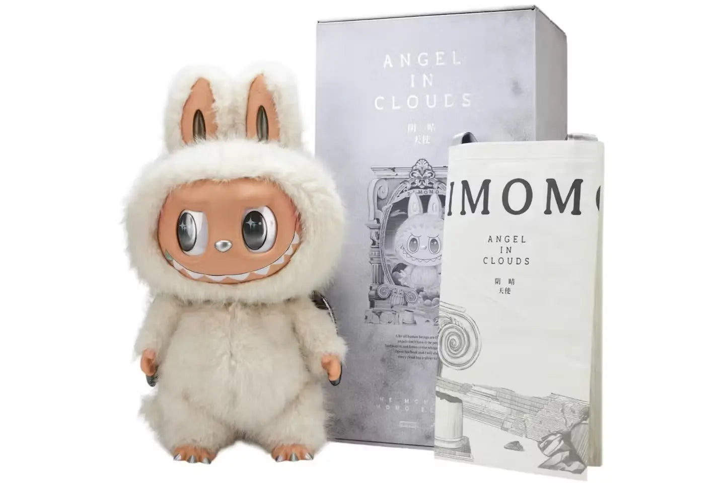 Pop Mart The Monsters – Labubu & Zimomo “Angel in Clouds” – Figurine avec Tote Bag VOSneakers