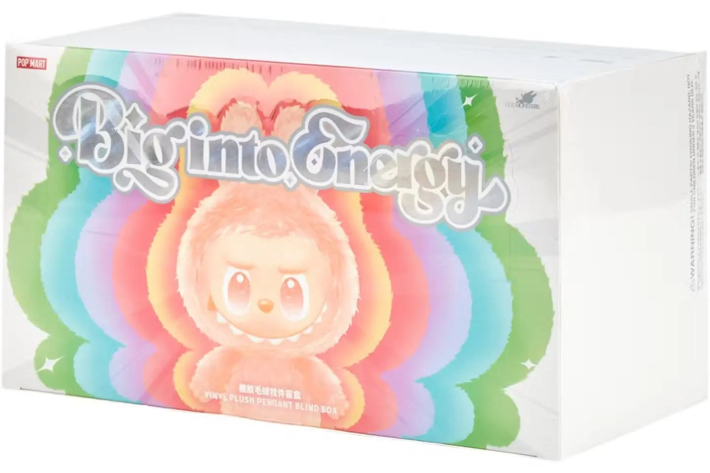 Pop Mart – Labubu The Monsters – Série “Big into Energy” – Porte-clés peluche en vinyle – Étui scellé de 6 boîtes mystères VOSneakers