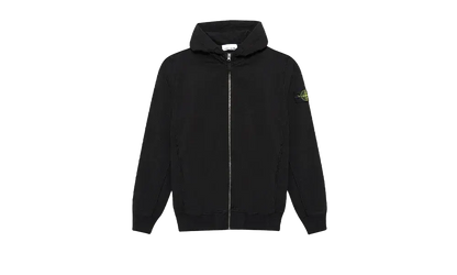 Stone Island Zipped Sweatshirt Black Stone Island