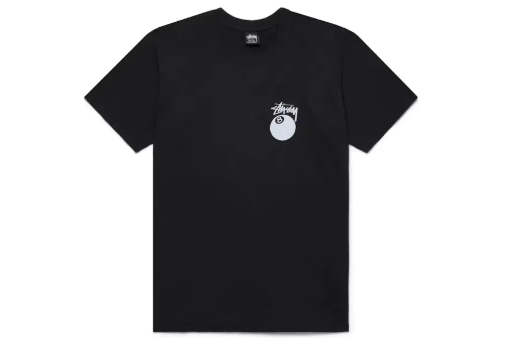 Stussy 8 Ball Pigment Dyed Tee Black Stussy