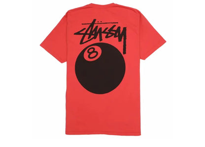 Stussy 8 Ball Pigment Dyed Tee Guava Stussy