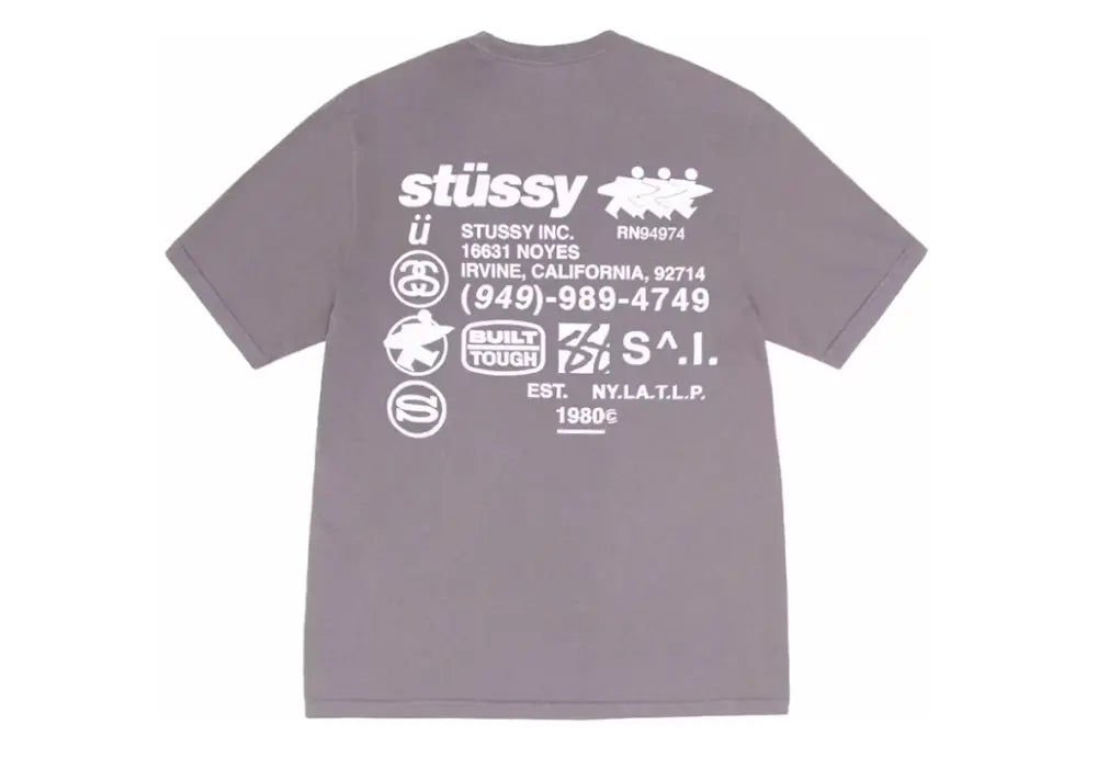 Stussy DNA Pigment Dyed Tee Shark Stussy