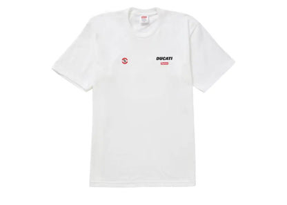 Supreme Ducati Logo Tee White Supreme