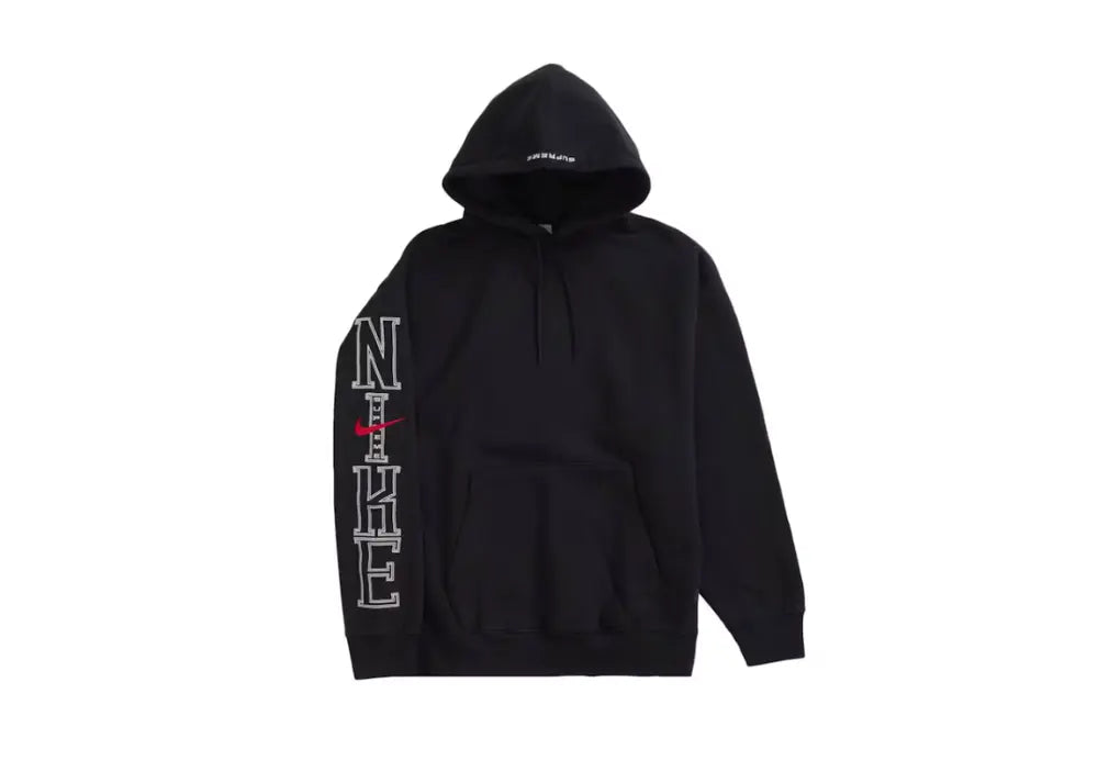 Supreme Nike Hooded Sweatshirt Black Supreme