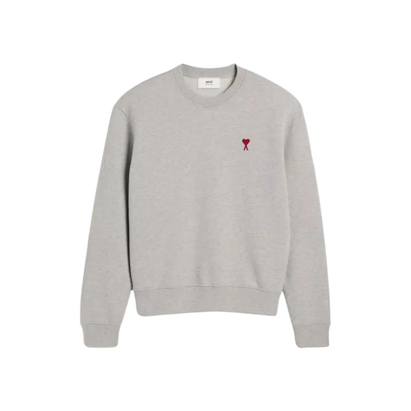 Sweatshirt Gris Ami de Coeur En Coton VOSneakers