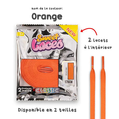 Sweetlaces Classic: Orange VOSneakers
