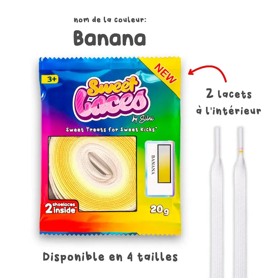 Sweetlaces Originals: Banana VOSneakers