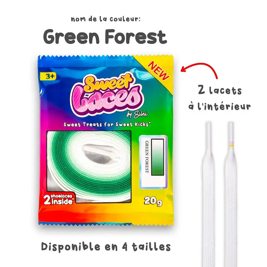 Sweetlaces Originals: Green Forest VOSneakers