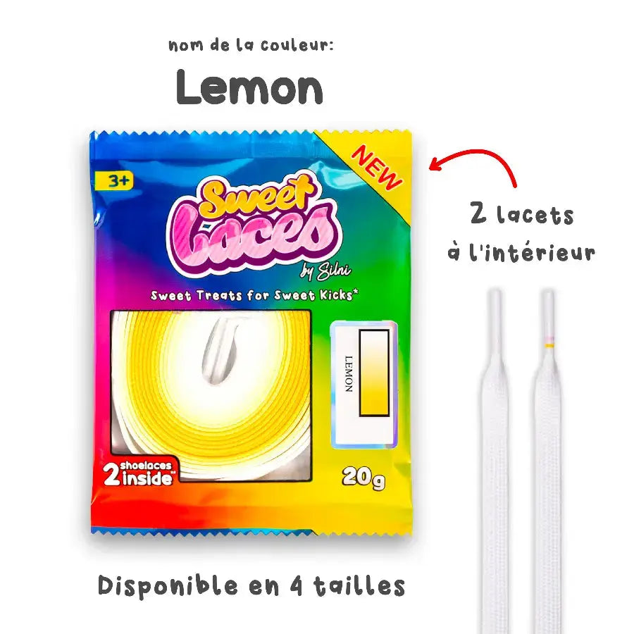 Sweetlaces Originals: Lemon VOSneakers