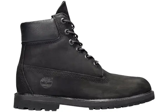 Timberland 6 Inch Premium Waterproof Boots Black Nubuck (Women's) Timberland