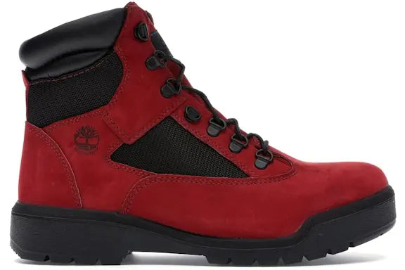 Timberland 6" Field Boot Red Black Timberland