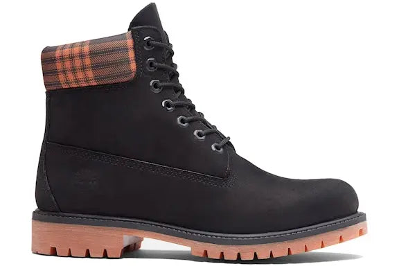 Timberland 6" Heritage Waterproof Boot Black Plaid Timberland