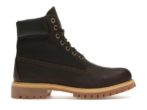 Timberland 6" Premium Boot Waterproof Dark Brown Full Grain Leather Timberland