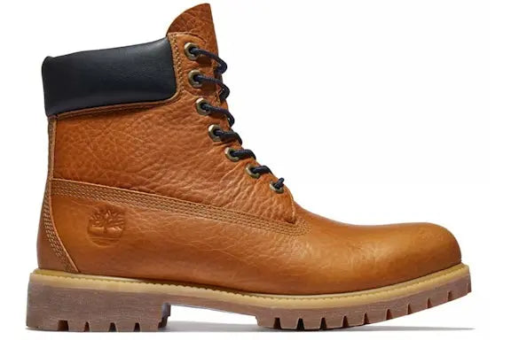 Timberland 6" Premium Boot Waterproof Wheat Full Grain Leather Timberland