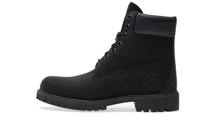 Timberland 6" Premium Waterproof Boot Black Nubuck Timberland