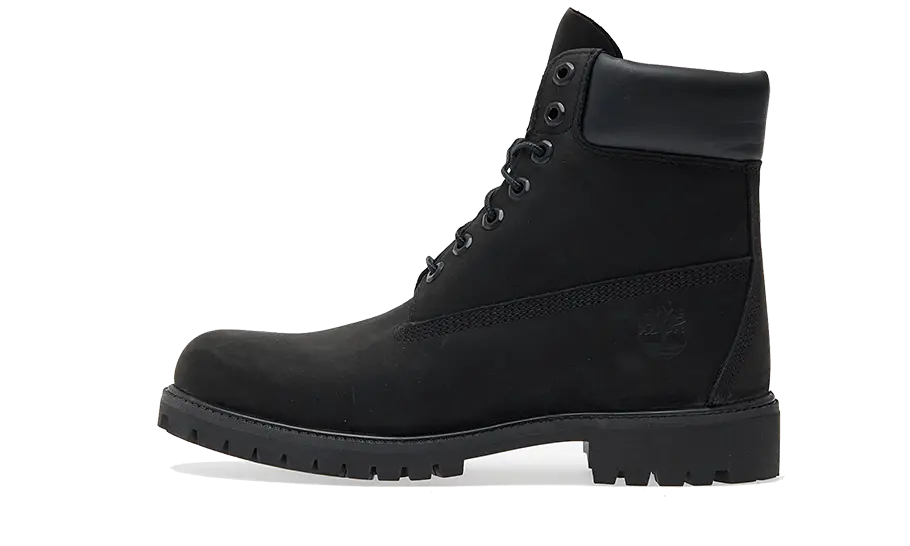 Timberland 6" Premium Waterproof Boot Black Nubuck Timberland