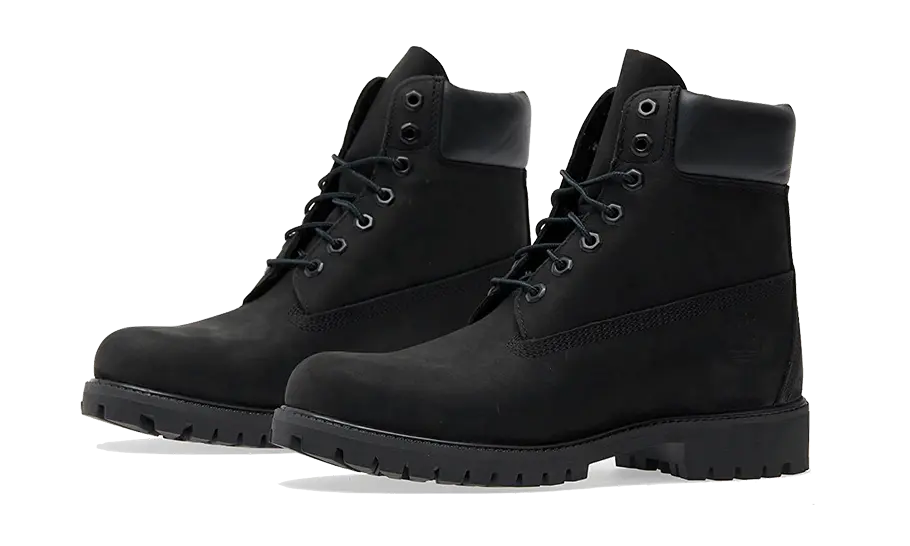 Timberland 6" Premium Waterproof Boot Black Nubuck Timberland