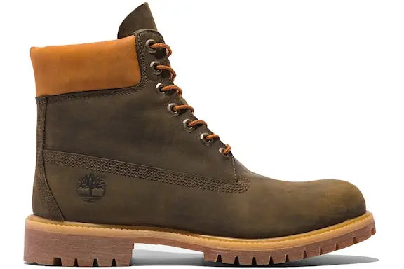 Timberland 6" Premium Waterproof Boot Olive Brown Timberland