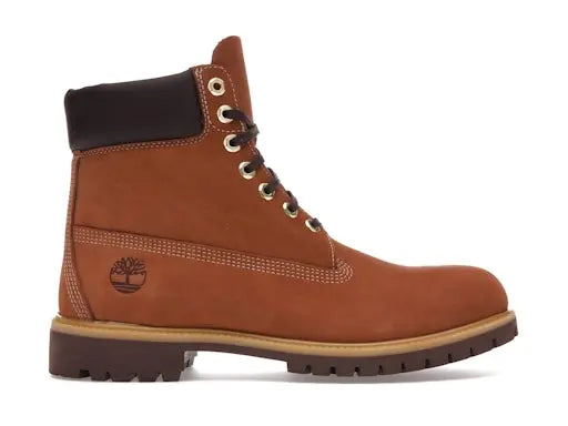Timberland 6" Premium Waterproof Boot Rust Nubuck Timberland