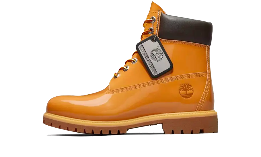 Timberland 6" Veneda Carter Patent Leather Boot Wheat Patent Timberland