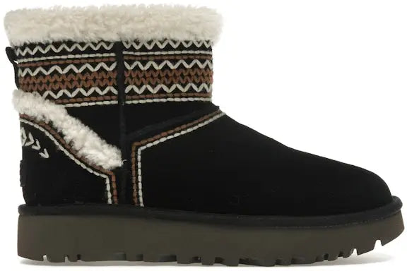 UGG Classic Mini Atherson Boot Black (Women's) UGG