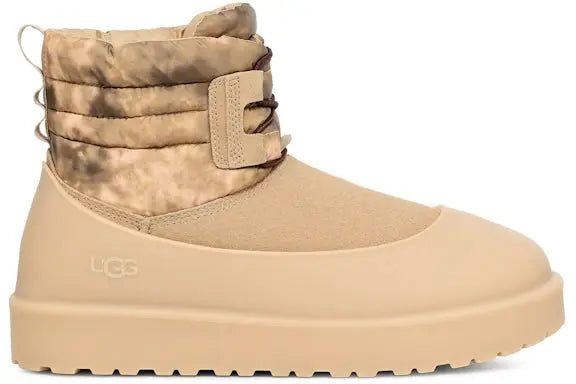 UGG Classic Mini Lace WEA Smokescreen Boot Mustard Seed UGG