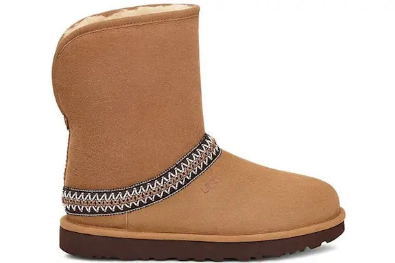 UGG Classic Short Crescent Boot Chestnut (Women's) UGG