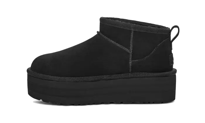 UGG Classic Ultra Mini Platform Black VOSneakers