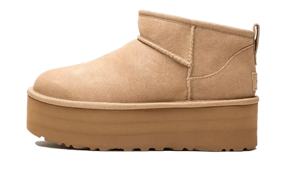 UGG Classic Ultra Mini Platform Boot Sand VOSneakers