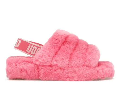 UGG Fluff Yeah Slide Pink Rose (Women's) UGG