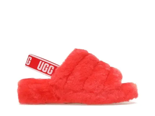 UGG Fluff Yeah Slide Red Currant (Women's) UGG