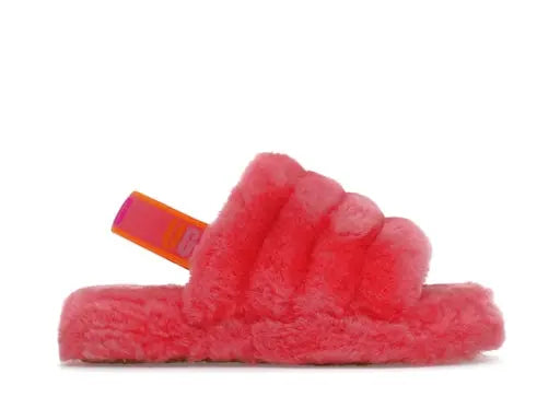 UGG Fluff Yeah Slide Strawberry (Kids) UGG