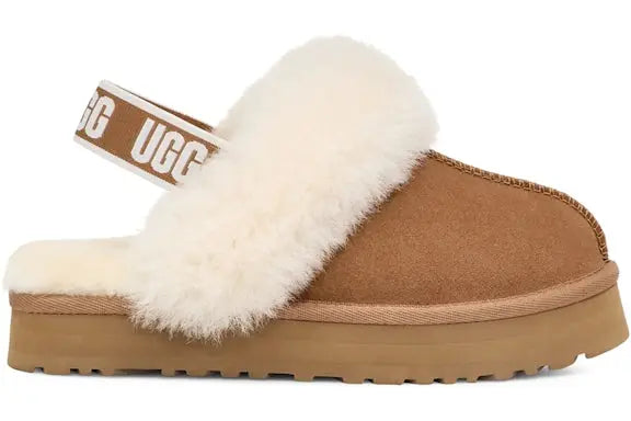 UGG Funkette Slipper Chestnut (Kids) UGG