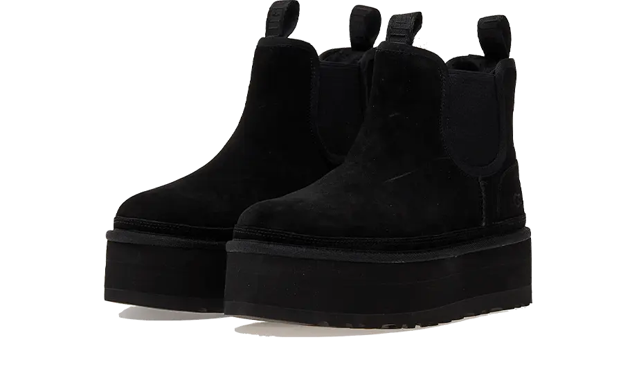 UGG Neumel Platform Chelsea Boot Black UGG