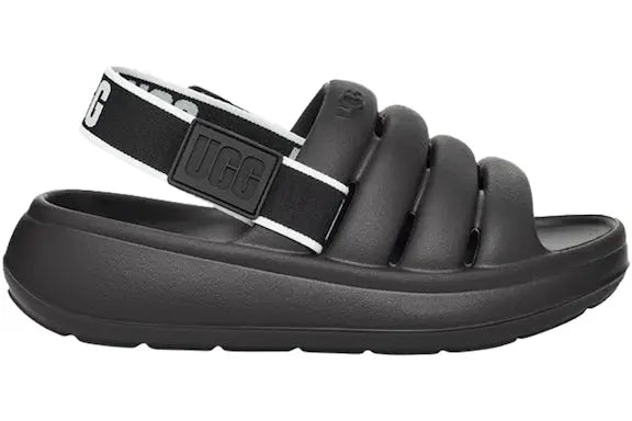 UGG Sport Yeah Slide Black (Kids) UGG