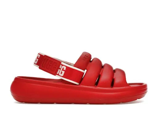 UGG Sport Yeah Slide Samba Red (Women's) UGG