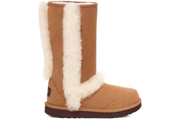 UGG Sunburst Tall Boot Chestnut (Kids) UGG