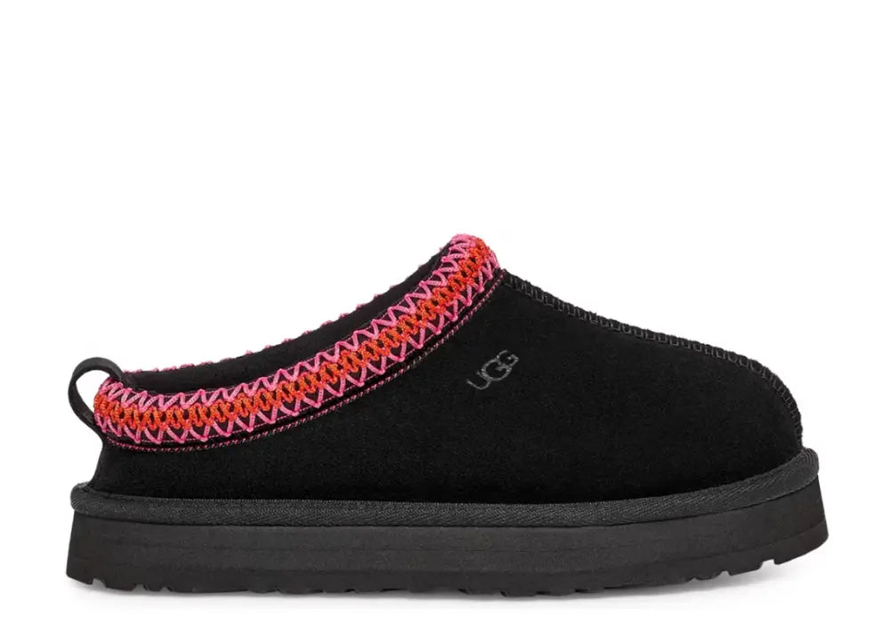 UGG Tazz Slipper Black Multi (Kids) Ugg