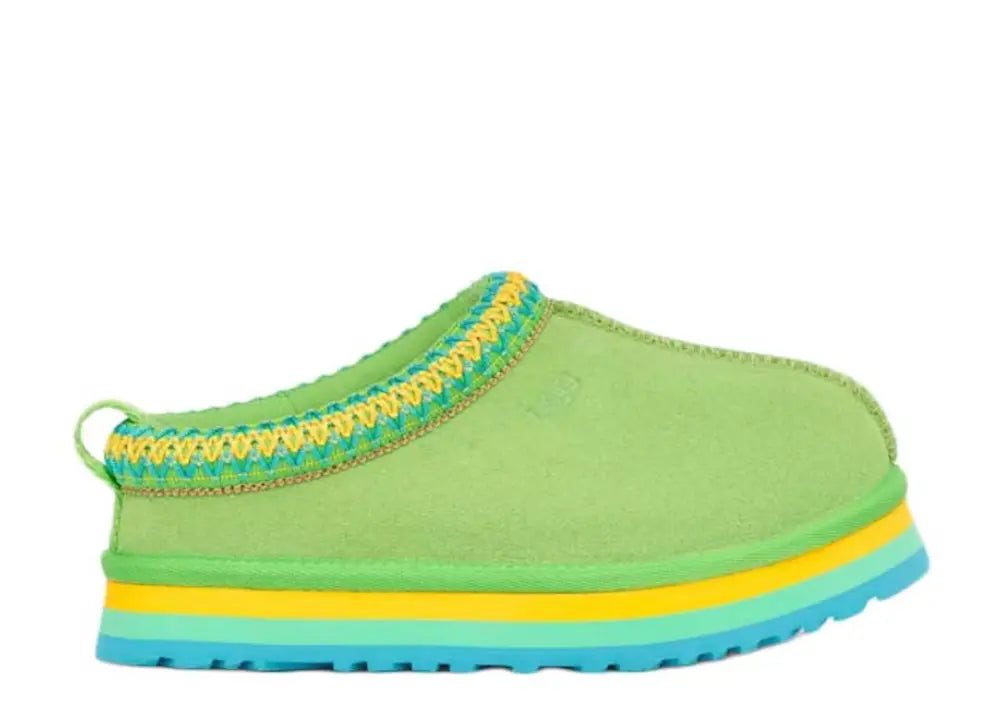 UGG Tazz Slipper Green Multi (Kids) Ugg