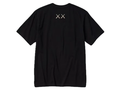 Uniqlo T-Shirt KAWS Black Graphic VOSneakers