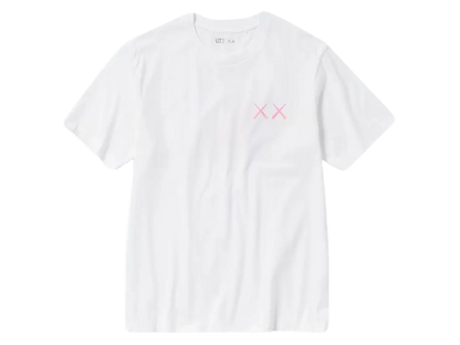 Uniqlo T-Shirt KAWS Pink Graphic VOSneakers