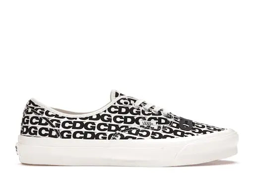 Vans Authentic Comme des Garcons Black Heel Tab (Curved Rubber) Vans