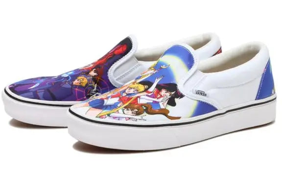 Vans Classic Slip-On Comfy Cush Pretty Guardian Sailor Moon Vans