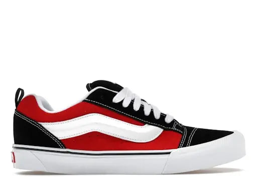Vans Knu Skool Black Red Vans