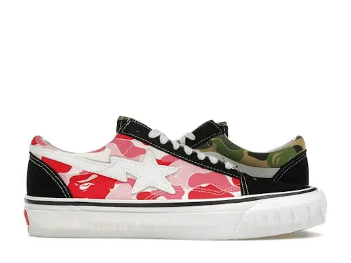 Vans LX Old Skool Bape ABC Multi-Camo Vans