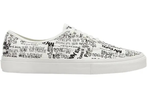 Vans OG Authentic Comme Des Garcons Graffiti Vans