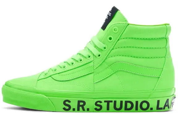 Vans OTW Sk 8-Hi Clash the Wall SR. Studio LA. CA Green Gecko Vans